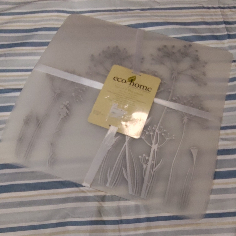 NWT! ECO HOME 4pk Place Mats
